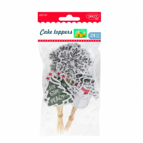 ACCESORII CRAFT - AD731 CAKE TOPPERS DACO
