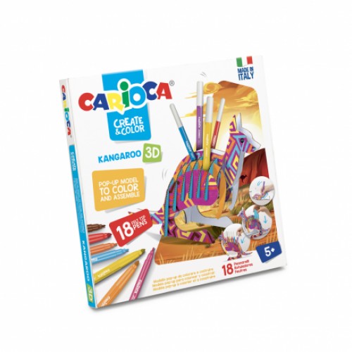 SET 3D + 18 CARIOCI CANGUR CARIOCA 42903