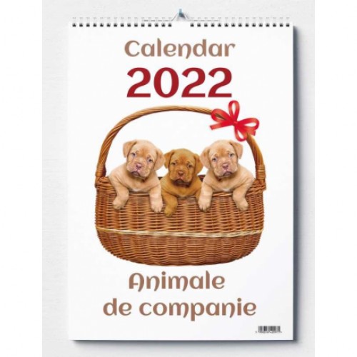 CALENDAR PERETE 2023 ANIMALE DE COMPANIE